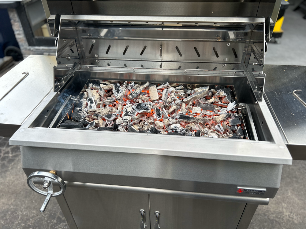 32" Premier Built-In Charcoal Grill - RJCC32A