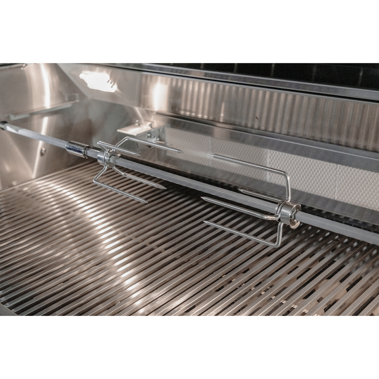 CEG38 Rotisserie Spit, Forks & Rod
