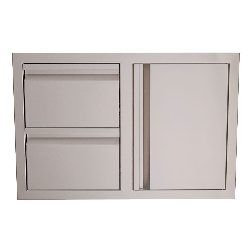 Double Drawers w/ Single Door - VDC1SC