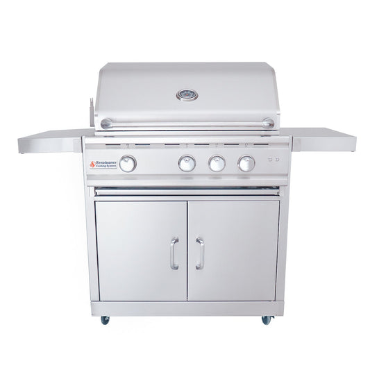 30" RON30B CK, Freestanding Grill 2