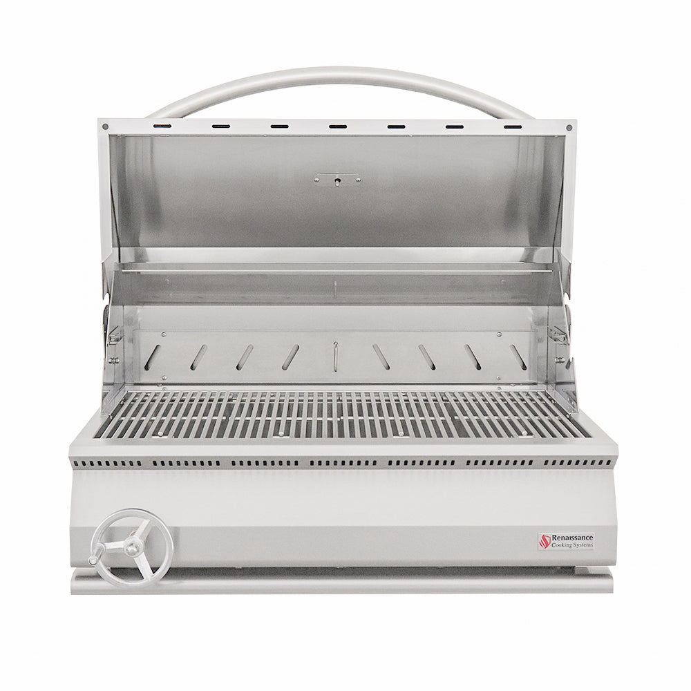 RCS Gas Grills - 32" Charcoal Grill Head - RJCC32A