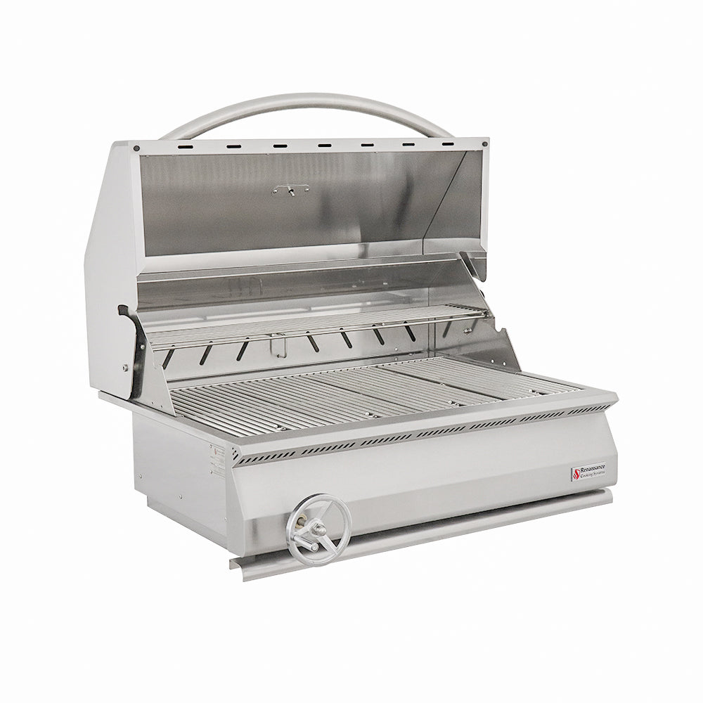 RCS Gas Grills - 32" Charcoal Grill Head - RJCC32A