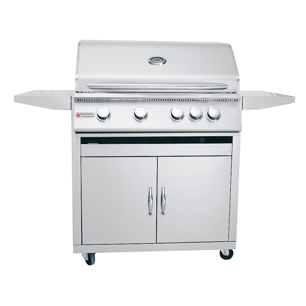 32" RJC32A Free Standing Grill, RJC32A CK 1