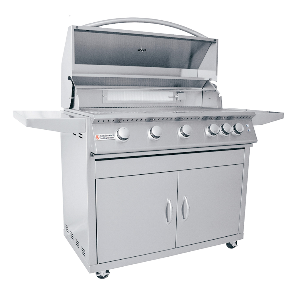RJC40AL CK, Freestanding Grill 3