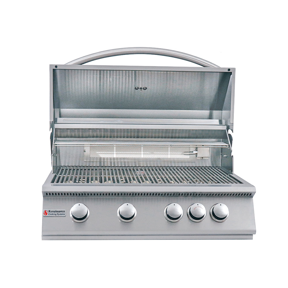 32" RJC32A Free Standing Grill, RJC32A CK 7