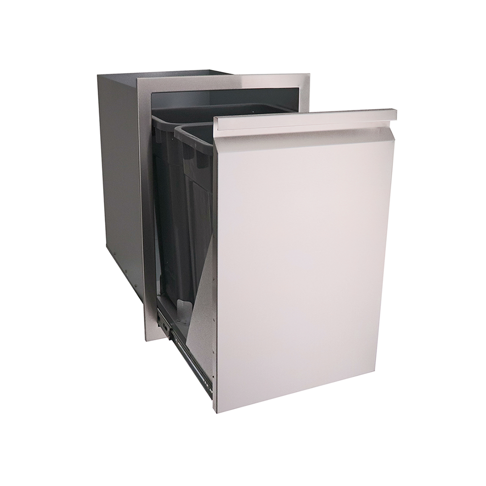 Double Trash Drawer, VTD2 - 4