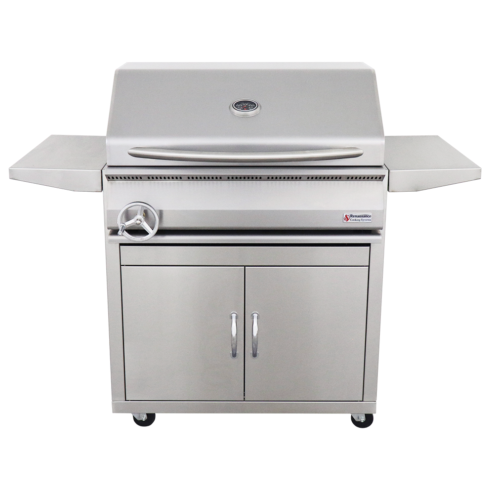 RJCC32A Freestanding Grill, RJCC32A + RJCMC