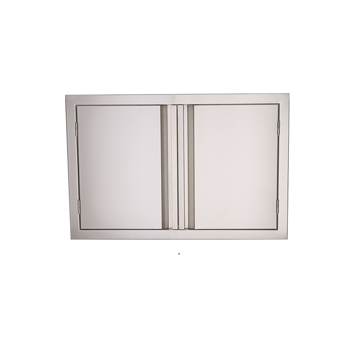 33" wide double doors for outdoor kitchens, classic series by rcs gas grills