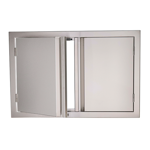 33" wide double access doors for outdoor kitchens, rcs gas grills