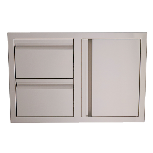 Double Drawers w/ Single Door - VDC1SC