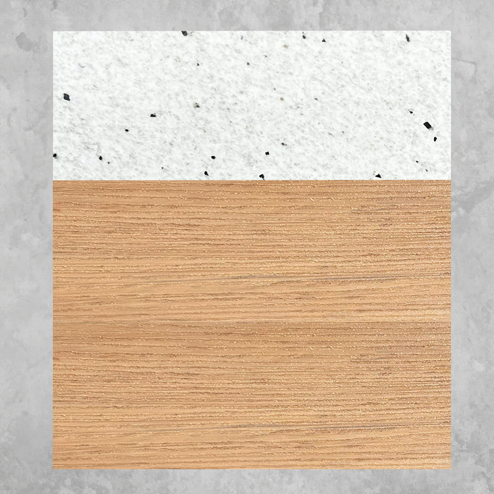 8ft Outdoor Kitchen - Cedar Cabinet w/ White Granite Countertop