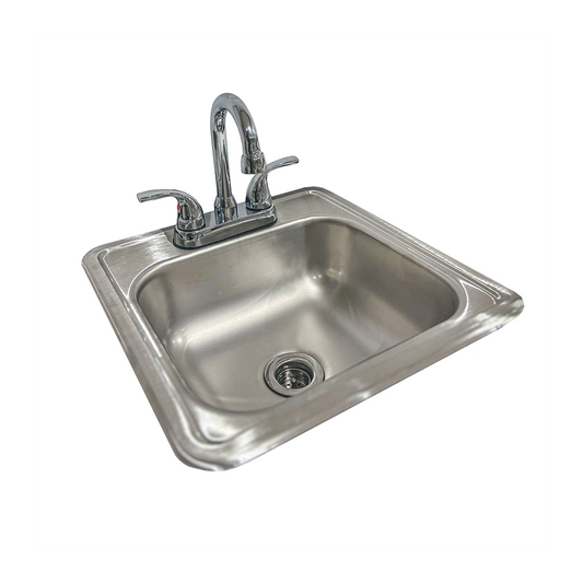 Stainless Sink & Faucet - RSNK1