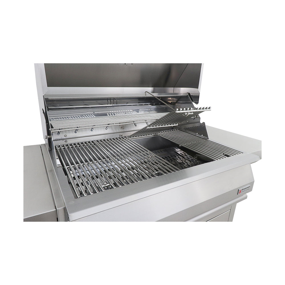RJCC32A CK, Charcoal Grill On Cart