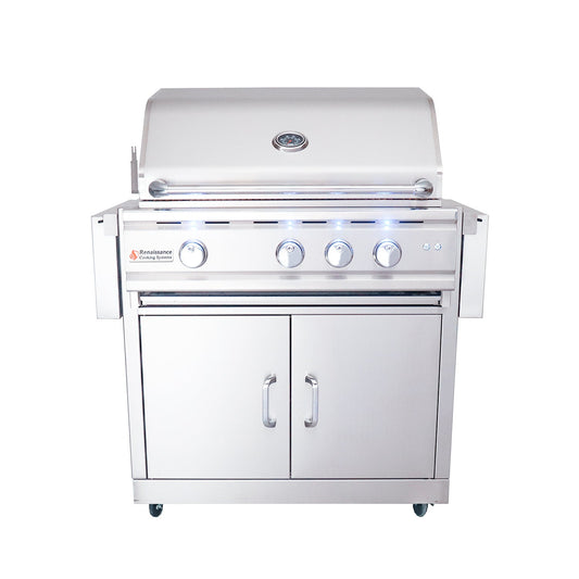 30" RON30B CK, Freestanding Grill 1