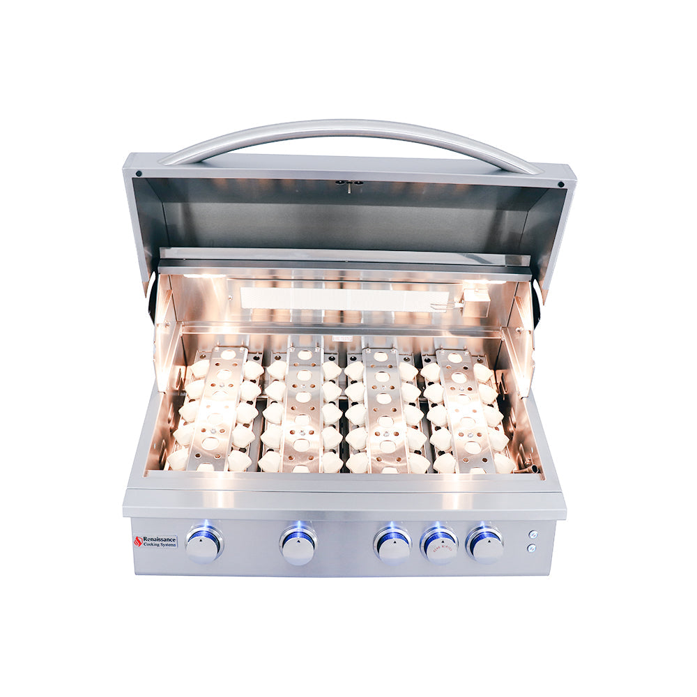 32" Gas Grill, RJC32AL - 6