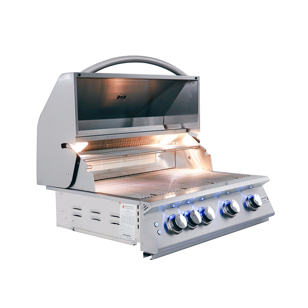 32" Gas Grill, RJC32AL - 9