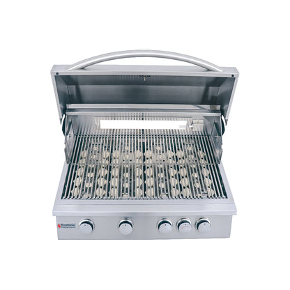 32" RJC32A Free Standing Grill, RJC32A CK 8