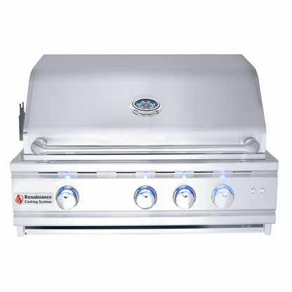 RCS Gas Grills - 30" Cutlass Pro Built-In Grill Head - RON30A 