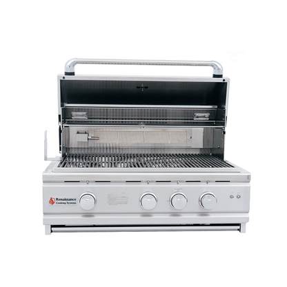 RCS Gas Grills - 30" Cutlass Pro Built-In Grill Head - RON30A 5