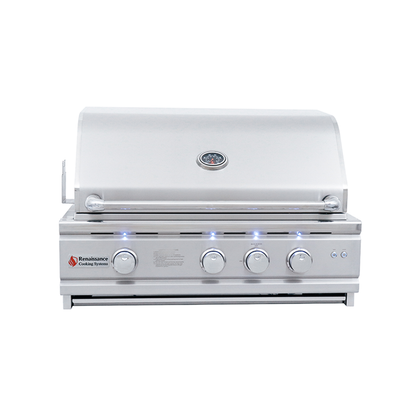 RCS Gas Grills - 30" Cutlass Pro Built-In Grill Head - RON30A 1